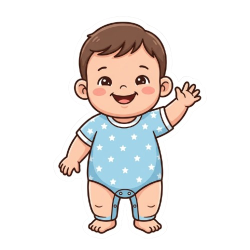 Baby Boy Sticker