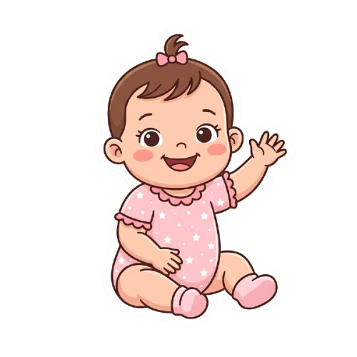 Baby Girl Sticker